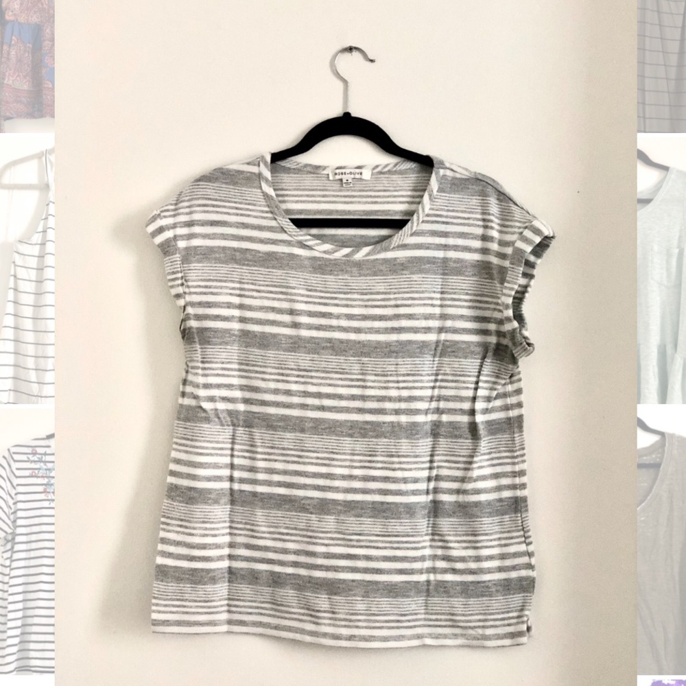 Rose & Olive Top